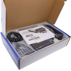 QYT KT-5800 12/24V Camion Mini Walkie Talkie Quad Display 25W Dual band UHF/VHF Auto radio 5800 Mobile Radio Aggiungere Cavo di Programmazione - Product Image 6