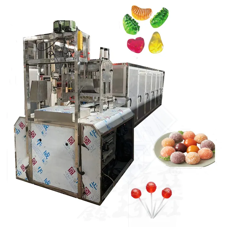Máquina de depósito de dulces de gelatina de pectina, máquina de chicles, dispensador de dulces, máquina de dulces de toffee de China