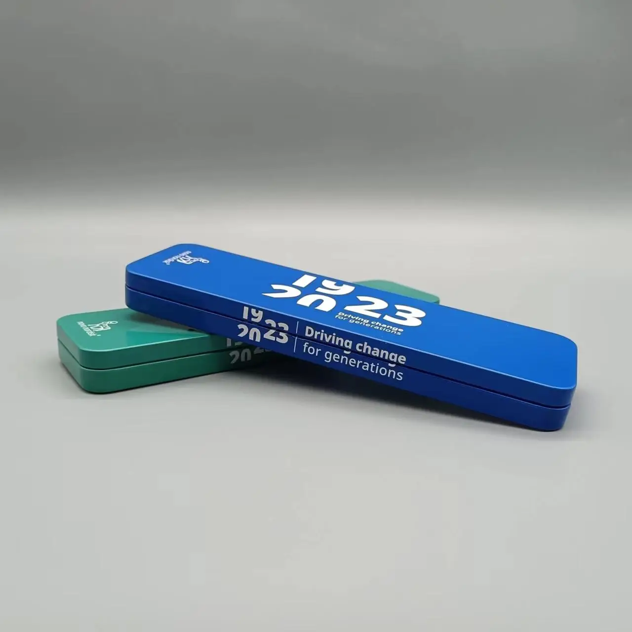 Papierwaren farbige Bleistift-Zinnbox beliebte Größe Bleistift-Zinnbehälter mit Tray Bleistiftbox für Stift