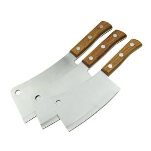 كليفر 7 بوصة من الفولاذ المقاوم للصدأ بمقبض مريح مطبخ منزلي ومطعم للطبخ والخضروات - Product Image 3