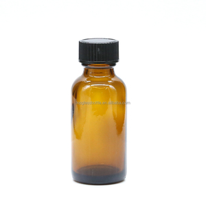 30ml 60ml 120mlボストンラウンド化粧品オイルボトル - Product Image 1