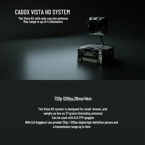 Caddx星云专业Vista套件相机720p/120fps高清数字5.8GHz FPV发射器2.1毫米150度FPV相机，适用于遥控迷你无人机 - Product Image 5