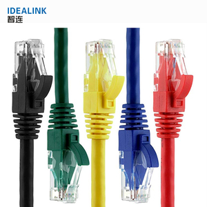 คุณภาพสูง 1.5 เมตรสีฟ้า rj45 เครือข่ายอีเธอร์เน็ต utp cat5 สายแพทช์สายแพทช์ - Product Image 5