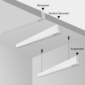 2024 <strong>Best</strong> Smart Led Linear Light PIR Motion Constant <strong>Daylight</strong> Sensor Zigbee3.0 36W 4CCT 120lm/w for Office or School Lighting - Product Image 4