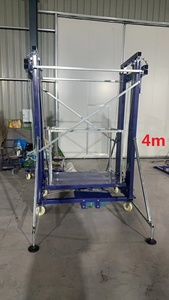 Elevador de andamio eléctrico portátil de 2-10m, plataforma de Elevación plegable automática móvil con capacidad de carga de 500kg, nueva condición - Product Image 3