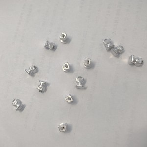 M1.6 ince düz kafa çapraz makine vida mini elektronik gözlük saat vida CM1.6 * 2/2. nylock tutkal ile 5 kap nikel - Product Image 2