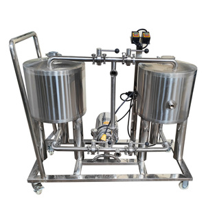 GHO <strong>50L</strong>/100L Customized CIP System With Trolley Clean-In-Place for Beer <strong>Brewery</strong> System - Product Image 1