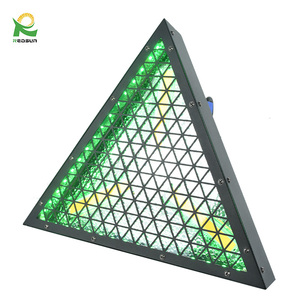200W Triangle Mini <strong>LED</strong> RGB Golden Retro Stage Matrix Retro Light Disco Retro Stage Light - Product Image 2