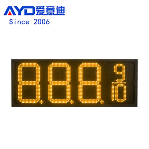 Nuova tecnologia RF telecomando ambra LED digitale prezzo del Gas segno 7 segmenti moduli Display a LED - Product Image 1