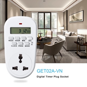 Good Feedback <strong>LED</strong> Countdown Digital Socket <strong>Timer</strong> Mounted Plug for India - Product Image 2