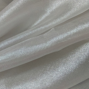 Sáng bóng satin Organza vải trong suốt nhuộm Organza vải cho trang phục phụ nữ áo sơ mi - Product Image 5