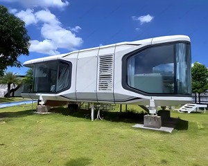Fast-Construted Prefabricated <strong>C</strong> <strong>House</strong> Space Capsule Cabin for Hotel Use Steel Frame Container <strong>Houses</strong> for Office Bedroom Villa - Product Image 2