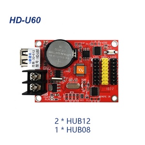 Huidu HD-U60 singolo colore LED Display Controller Card U Disk Controller per Display a LED - Product Image 1
