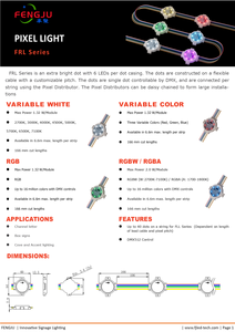 DMX512 30mm rgb led pixel modulo led pixel punto luce uso per la costruzione di illuminazione del progetto - Product Image 6
