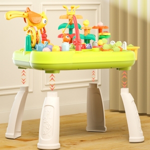 TOMMABO New Product Hot Selling Detachable Corner Variable Camellia Design Colorful <strong>Multi</strong> <strong>Functional</strong> Kids Puzzle <strong>Game</strong> <strong>Table</strong> - Product Image 5