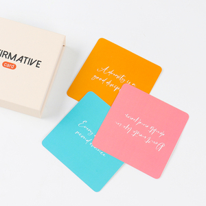 Floral Affirmation Card Custom Design Affirmation Cards Affirmative Card