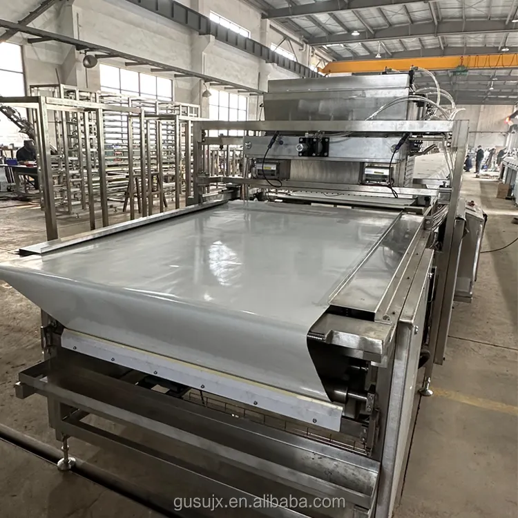 Fábrica de China, fabricante profesional, máquina para verter galletas, máquina de chocolate para llenar chocolate