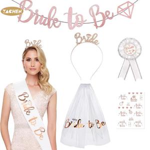 याचेन ने सोने की दुल्हन को दुल्हन के रूप में शेव शेअर ब्राइडल शॉवर बैचलरेट पार्टी की सजावट - Product Image 1