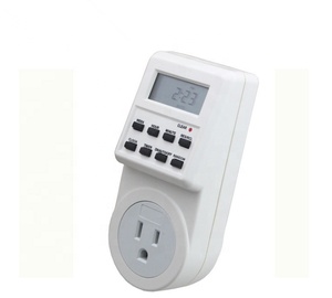 Nuova presa interruttore Timer programmabile Plug-in con funzione casuale ora legale orologio