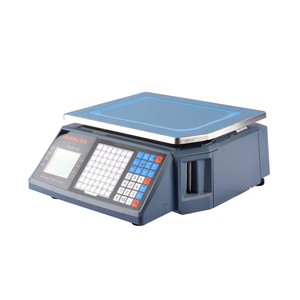 Electronic Digital Scale with Barcode Printer for Price Computing Label Printing Weight Scale for Supermarket Retail - Product Image 1