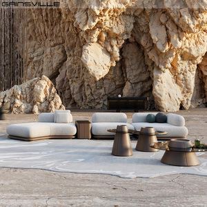 उच्च-अंत कपड़े सोफे हरे रंग के कूचेस एकांत उच्च अंत आधुनिक लक्जरी लिविंग रूम सोफा सेट - Product Image 2