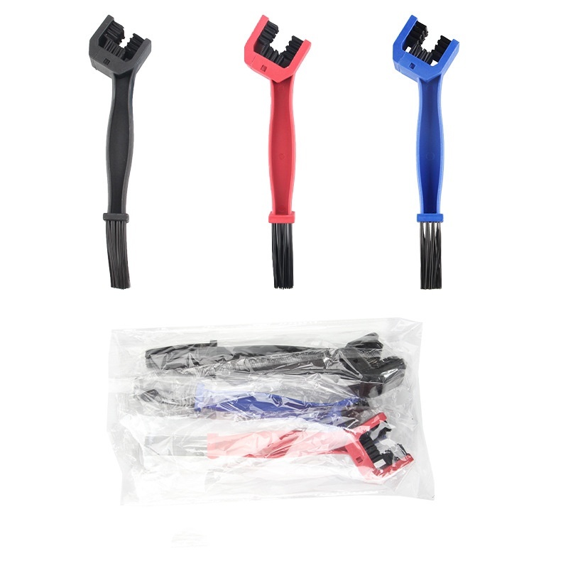 Large brush black+red+blue