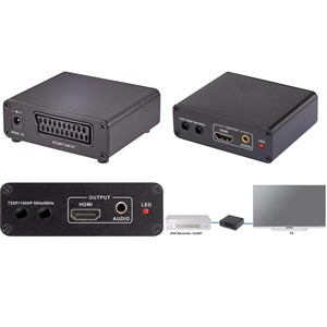 SpeaKa-Convertidor AV Profesional, Dispositivo de Conversor de AV, de 1920x1080 píxeles (940910043899) - Product Image 1