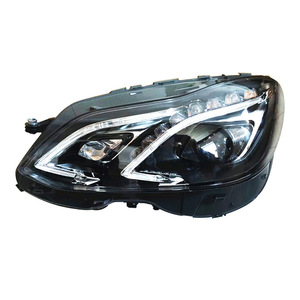 2009-עבור מרצדס בנץ led אוטומטי מנורת W212 ראש מנורת אור שדרוג מתיחת הפנים תקע ולשחק עם קסנון וhid