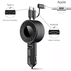 热4.2A快速组织器软线存储微型b型通用串行总线多充电电缆手机手机车载充电器 - Product Image 4