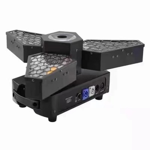 新着LEDプロミスレトロムービングヘッドライトステージカラフル回転リーフレトロエフェクトライト - Product Image 1