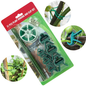 31 Pcs/Set <strong>Vine</strong> Support Set Clips Cable Tie Wire Grafting Tools for Gardening Tree Shape Farm