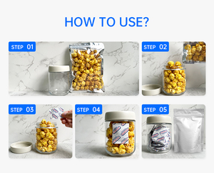 Bán buôn vật liệu mới hấp thụ oxy 50cc deoxidizer oxy hấp thụ 500cc deoxidizer oxy hấp thụ Túi Gói cho thực phẩm - Product Image 2