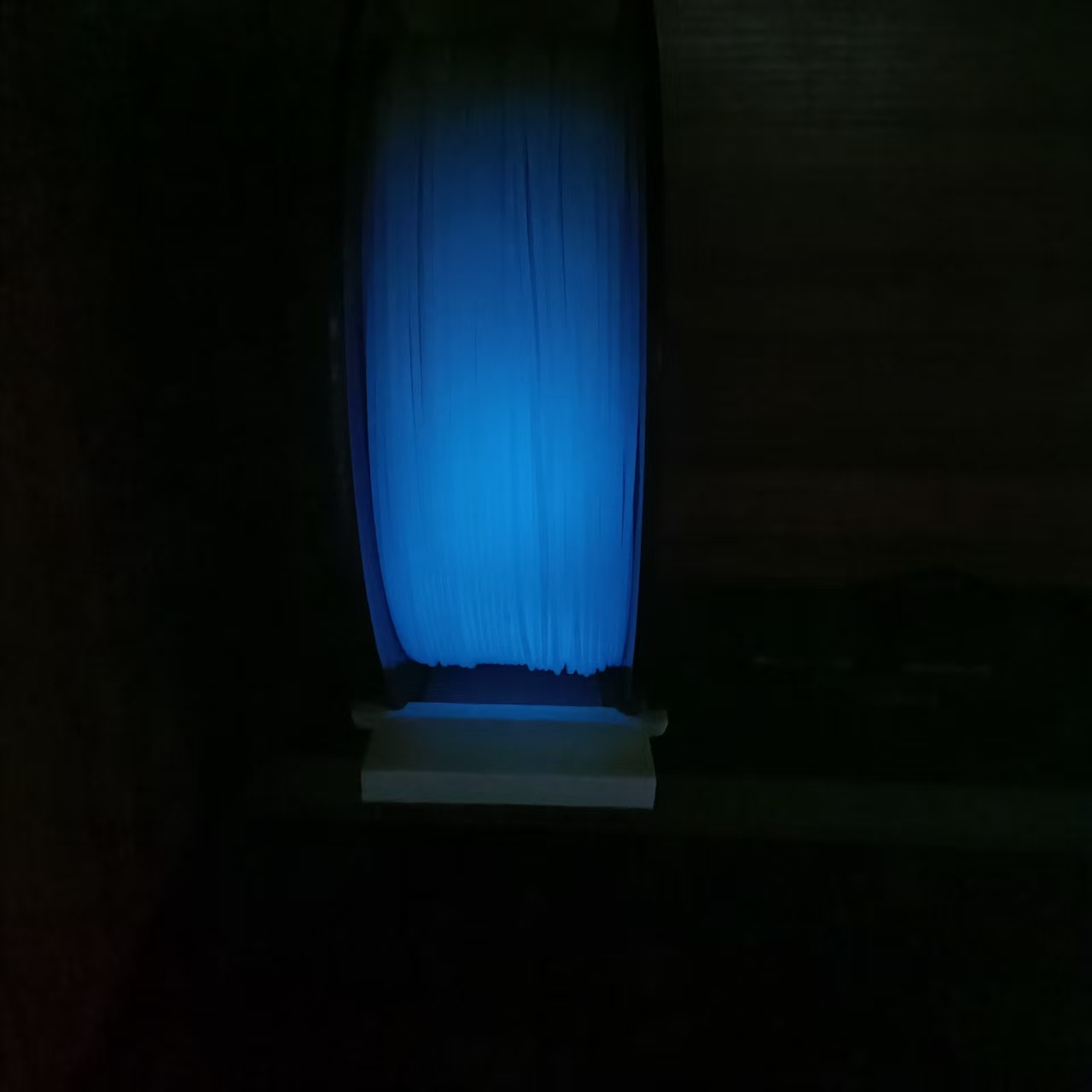 Brillo azul