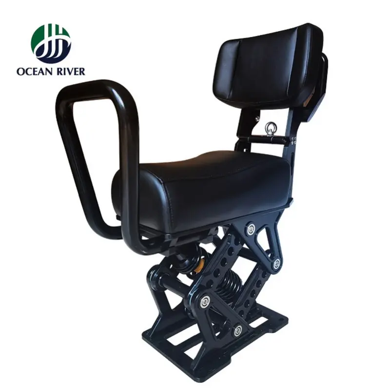 Ocean River Aluminio Shockwave Seat Base Choque Suspensión Marina Silla Barco Asientos