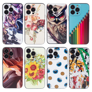 适用于iPhone 12 13 14 15 TPU外壳手机壳图案印刷紫外线标志定制画小米三星谷歌定制手机壳