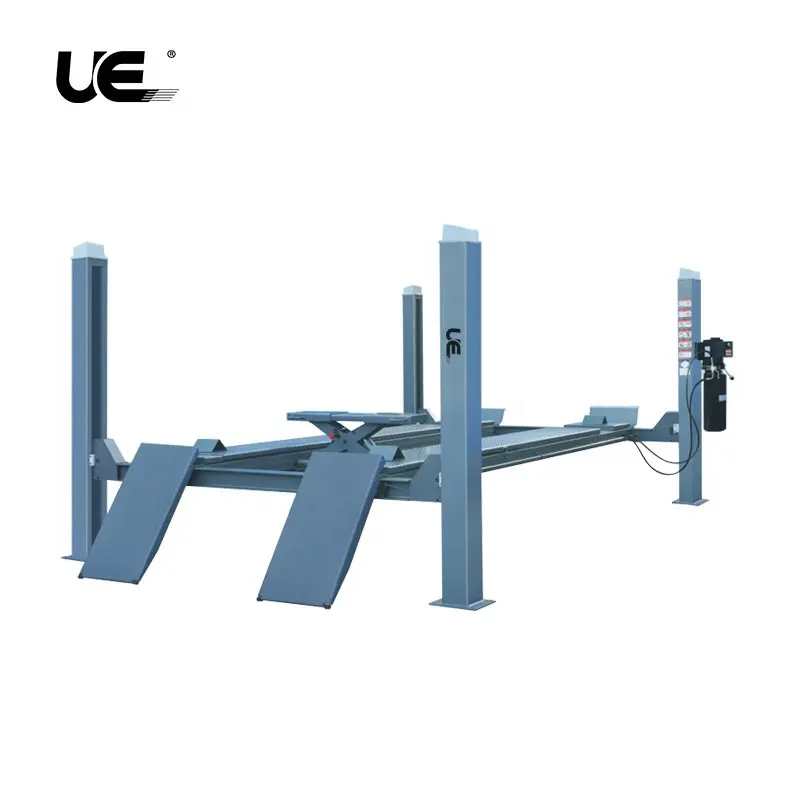 UE-5A Tốt Nhất 4 Cực Đậu Xe Hoist/Nhà Để Xe Bốn Bài Xe Nâng Để Sửa Chữa Xe Wheel Alignment 3.5T 4T 5T