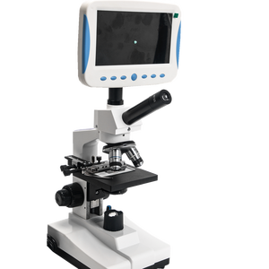 Equipo de laboratorio, microscopio estéreo Binocular con fuente de luz ajustable, arriba y abajo - Product Image 2