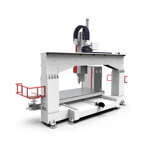 Enrutador CNC de 5 ejes de alta precisión con cambiador de herramientas ATC Suministro de China Componentes básicos del sistema de control Syntec que incluyen bomba de motor - Product Image 2