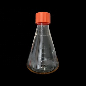 Rnase dnase miễn phí 500 ml Polycarbonate PC erlenmeyer Flask với Vent cap - Product Image 2