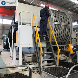 <strong>Scrap</strong> Waste <strong>Tyre</strong> Recycling Machine Tire Recycling Rubber Cutting Line - Product Image 5