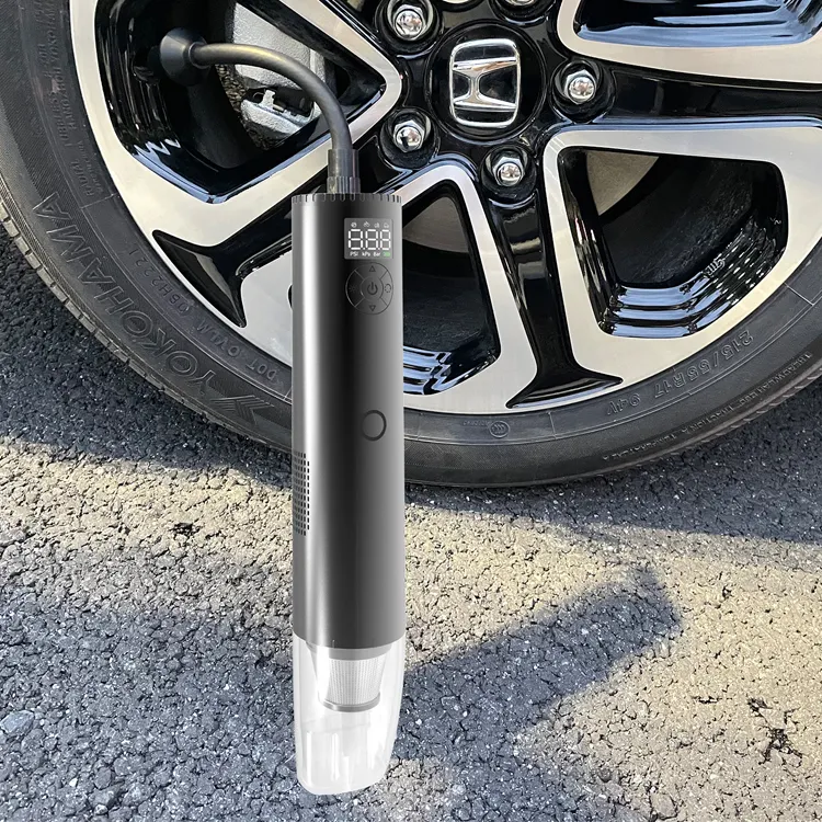16L/мин портативный Перезаряжаемый Электрический велосипед шины для легковых автомобилей воздушный компрессор насос для шин Аккумуляторный мини пылесос воздушный насос для автомобиля