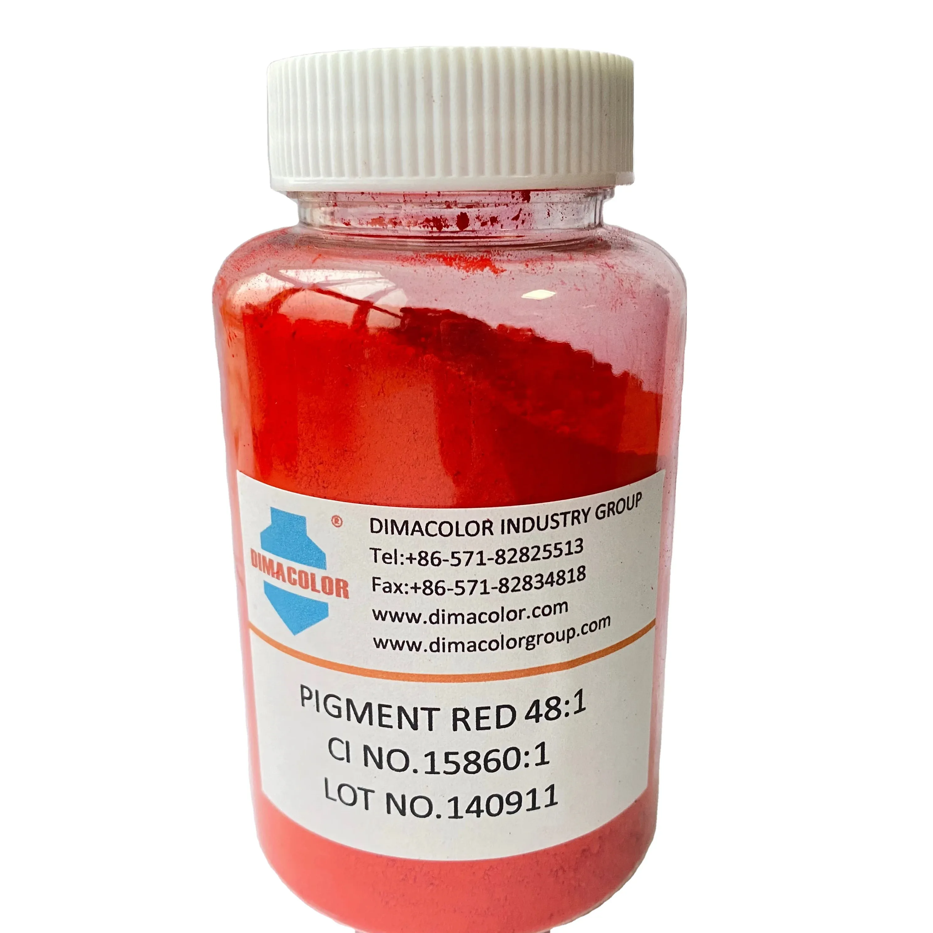 Pigmento rojo 48 1 para polvo plástico de color PVC PP PE Eva