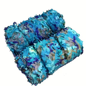 耐久性のあるアウトドアアクティビティカモフラージュデジタルナイロンサンシェードセイルネットHDPEプラスチックメッシュキャンプ狩猟用カスタムカッティング - Product Image 1