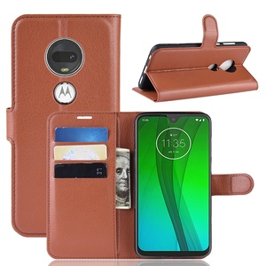 摩托罗拉公司 (Motorola) G7电力外壳翻盖钱包后盖Moto G7玩G7加G7功率卡槽手机壳 - Product Image 2