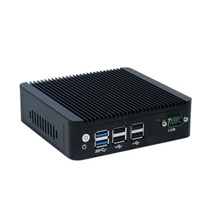 Cheap Barebone System Thin Client <strong>Computer</strong> Price 2 Hd-mi In-tel N3700 Fanless Industrial Mini Pc <strong>Computer</strong> with Serial Port - Product Image 5