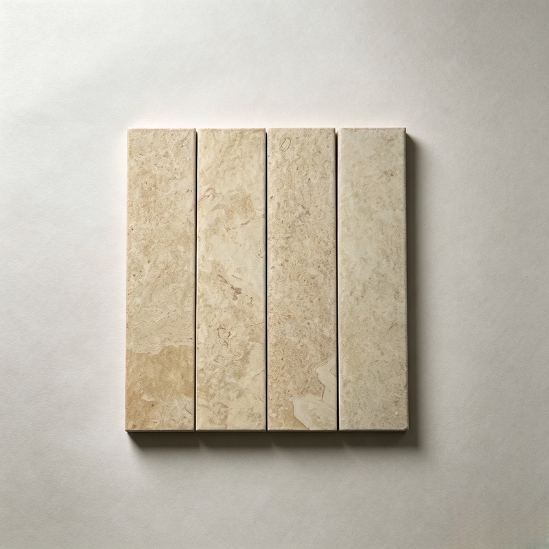 Piastrella in pietra beige vintage