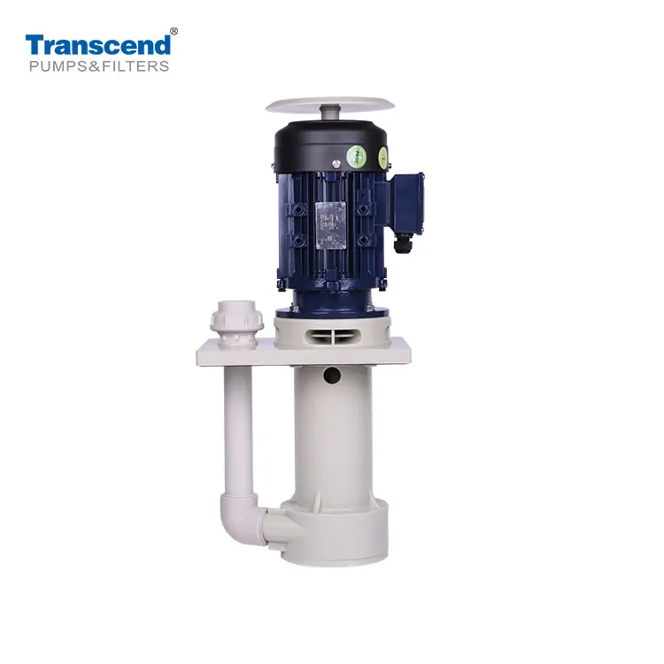 Pompa semisommergibile verticale semisommergibile pompa centrifuga semiconduttore CSH resistente agli alcali e agli acidi pompa