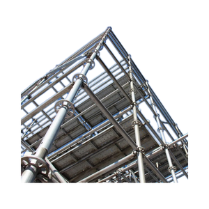 Andamio de acero Ringlock/Cuplock Sistema de andamio de encofrado estándar Fábrica de China Andamio de etapas móviles modulares galvanizados - Product Image 2