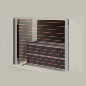 Industrial Light Curtain 14 Beams 40mm Pitch Spacing Factory Price IP65 <strong>Safety</strong> Light Curtains Photocell <strong>Sensor</strong> for <strong>Barrier</strong> Gate