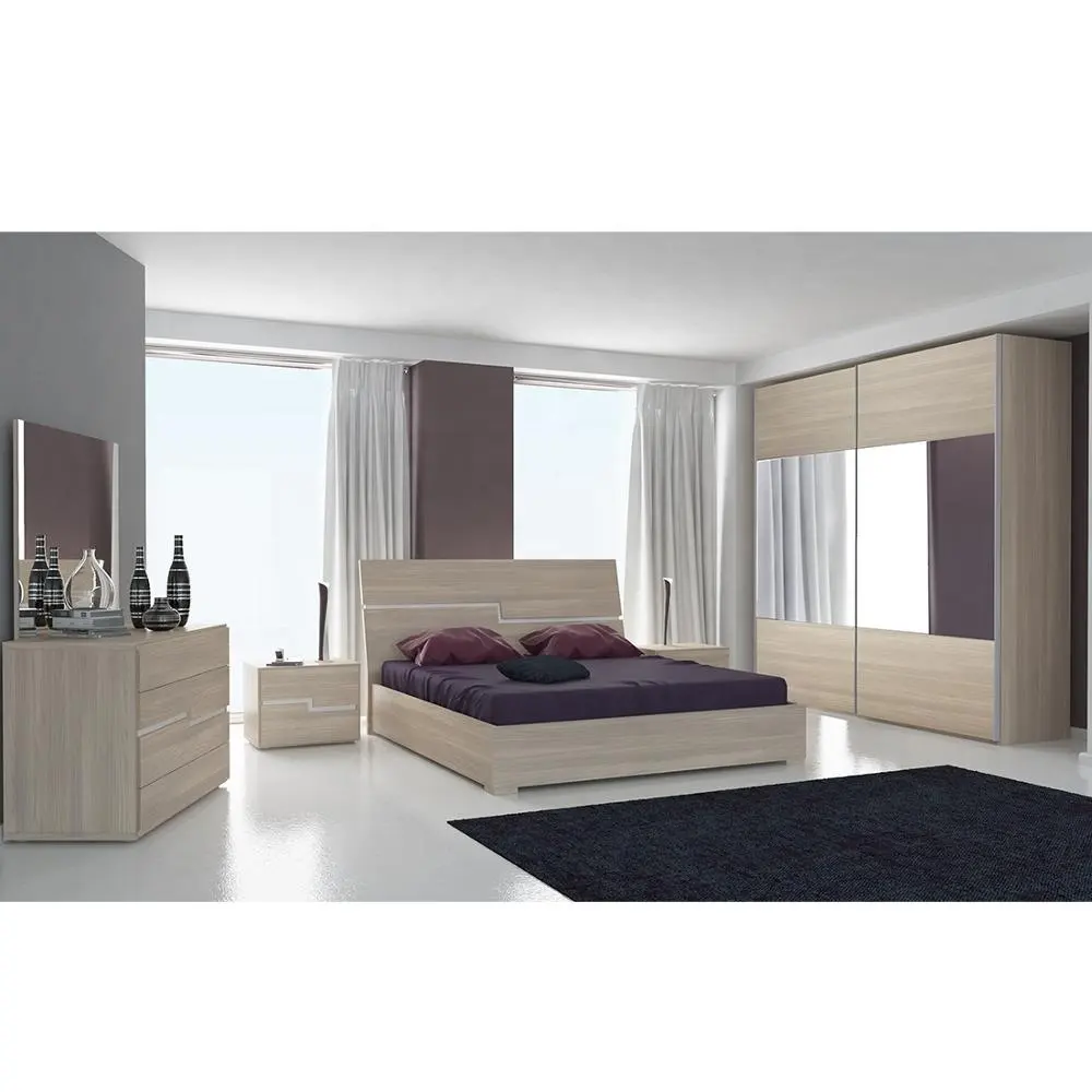 Schlafzimmer Möbel Home Möbel MCAA010 Moderne Melamin Schlafzimmer Set